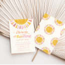 Search for here comes the sun invitations Little ray of sunshine