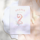 Search for pink butterfly birthday invitations Girl