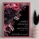 Recherche de fleurs noires et blanches posters Bride
