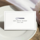 Search for home bakery business cards Script typography