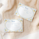 Search for lemon recipe cards Bridal shower