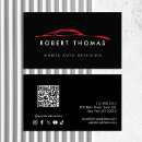 Search for black and red auto business cards Sportscar