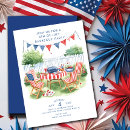 Search for all american bbq invitations Patriotic