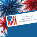 Search for american flag return address labels Modern