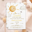 Search for sunshine baby shower invitations Script typography