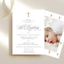 Search for boy and girl christening invitations Classic