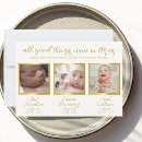 Search for triplet birth announcement cards Photo collage