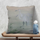 Recherche de grue coussins Aquarelle