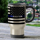 Recherche de drapeau américain voyage mugs Policier