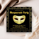 Search for elegant masquerade Black and gold