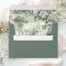 Search for sage green wedding envelopes Wildflowers