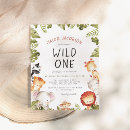 Search for safari jungle postcards Wild one