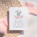 Search for bouquet baby shower invitations Simple