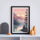 Recherche de paisibles posters Lac tranquille