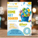 Search for water balloon invitations Summer pool party