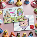 Search for prince and princess birthday invitations Castle