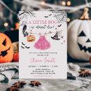 Search for halloween baby girl shower invitations Spooky