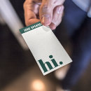 Search for hi hello business cards Professional
