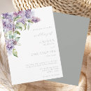 Recherche de lilac mariage invitations Romantique