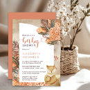Search for palm leaves baby shower invitations Mother to be