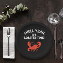 Search for lobster paper plates Sea