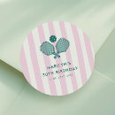 Search for pickleball stickers Preppy stripes