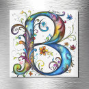 Search for monogram b magnets Floral