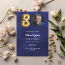 Search for 80th man birthday invitations Modern