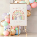 Search for rainbow baby shower posters Pastel