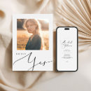 Recherche de nu invitations Minimaliste moderne