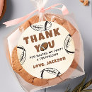 Search for birthday football stickers Our little rookie