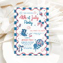 Recherche de 4 juillet partie invitations Réunion familiale