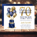 Search for 70th birthday save the dates Modern