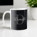 Search for monogram elegant mugs Classy