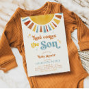 Recherche de vertical sunshine baby boy shower invitations Voici le fils