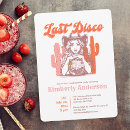 Search for last disco bachelorette party invitations Nash bash