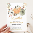 Search for pumpkin thanksgiving invitations Floral