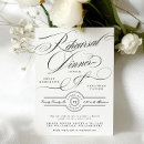 Recherche de smoking noir invitations Calligraphie