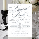 Search for classy rehearsal dinner invitations Calligraphy