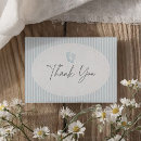 Search for baby footprint thank you cards Boy baby shower