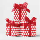 Search for red polka dot wrapping paper Dotted
