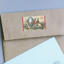 Search for red eggs stickers Vintage