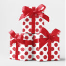 Search for red polka dot wrapping paper Dotted