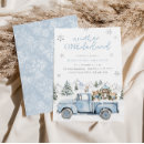 Search for winter onederland invitations Blue