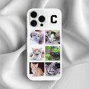 Search for family monogram iphone cases Black and white