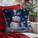 Search for snowman pillows Cute