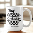 Search for plaid teacher mugs Chequered