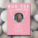 Search for golf club invitations Pink