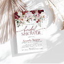 Search for burgundy bridal shower invitations Blush pink