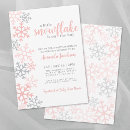 Search for holiday baby girl shower invitations Baby its cold outside